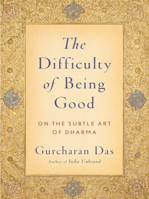 cover image of The Difficulty of Being Good